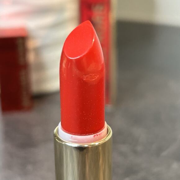 Limited Edition Michael Kors Lip Lacquer Lipstick RUBY RED New In Box Full Size - Picture 3 of 9